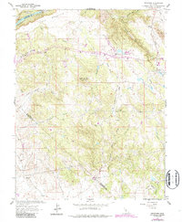 preview thumbnail of historical topo map of Tuolumne County, CA in 1962