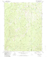 Download a high-resolution, GPS-compatible USGS topo map for Kimshew Point, CA (1985 edition)