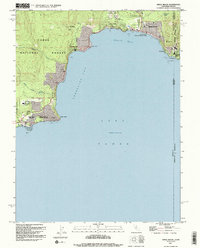 Download a high-resolution, GPS-compatible USGS topo map for Kings Beach, CA (1994 edition)