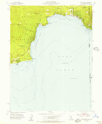 Download a high-resolution, GPS-compatible USGS topo map for Kings Beach, CA (1956 edition)
