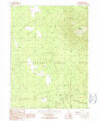 Download a high-resolution, GPS-compatible USGS topo map for Kinyon, CA (1990 edition)