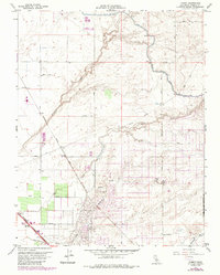 Download a high-resolution, GPS-compatible USGS topo map for Kismet, CA (1987 edition)