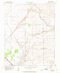 preview thumbnail of historical topo map of Madera County, CA in 1961