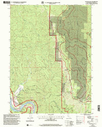 Download a high-resolution, GPS-compatible USGS topo map for Klamath Glen, CA (2001 edition)