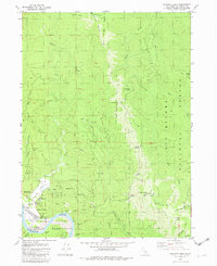preview thumbnail of historical topo map of Del Norte County, CA in 1982