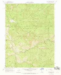 Download a high-resolution, GPS-compatible USGS topo map for Kneecap Ridge, CA (1969 edition)