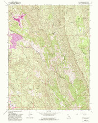 Download a high-resolution, GPS-compatible USGS topo map for Knoxville, CA (1993 edition)