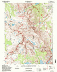 Download a high-resolution, GPS-compatible USGS topo map for Koip Peak, CA (1997 edition)
