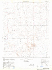 Download a high-resolution, GPS-compatible USGS topo map for Kramer SW, CA (1961 edition)