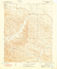preview thumbnail of historical topo map of Fresno County, CA in 1941