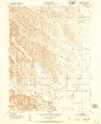 Download a high-resolution, GPS-compatible USGS topo map for Kurand, CA (1953 edition)