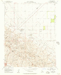 Download a high-resolution, GPS-compatible USGS topo map for La Cima, CA (1957 edition)