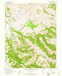 preview thumbnail of historical topo map of Alameda County, CA in 1960