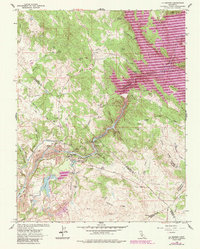 Download a high-resolution, GPS-compatible USGS topo map for La Grange, CA (1987 edition)