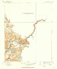 Download a high-resolution, GPS-compatible USGS topo map for La Grange, CA (1957 edition)