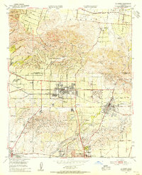 Download a high-resolution, GPS-compatible USGS topo map for La Habra, CA (1955 edition)
