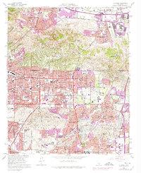 Download a high-resolution, GPS-compatible USGS topo map for La Habra, CA (1975 edition)