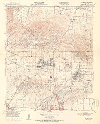 Download a high-resolution, GPS-compatible USGS topo map for La Habra, CA (1952 edition)