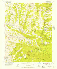 Download a high-resolution, GPS-compatible USGS topo map for La Honda, CA (1957 edition)