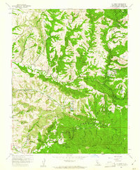 Download a high-resolution, GPS-compatible USGS topo map for La Honda, CA (1961 edition)
