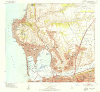 Download a high-resolution, GPS-compatible USGS topo map for La Jolla, CA (1955 edition)