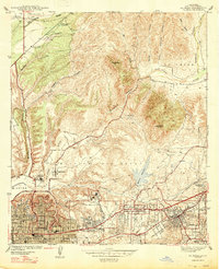 Download a high-resolution, GPS-compatible USGS topo map for La Mesa, CA (1947 edition)