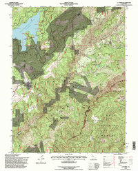 Download a high-resolution, GPS-compatible USGS topo map for La Porte, CA (1998 edition)