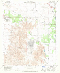 Download a high-resolution, GPS-compatible USGS topo map for La Quinta, CA (1968 edition)