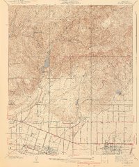 Download a high-resolution, GPS-compatible USGS topo map for La Verne, CA (1940 edition)