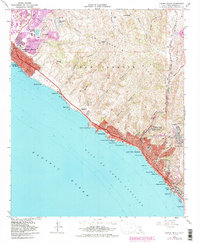 Download a high-resolution, GPS-compatible USGS topo map for Laguna Beach, CA (1982 edition)