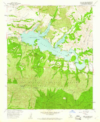 Download a high-resolution, GPS-compatible USGS topo map for Lake Cachuma, CA (1960 edition)