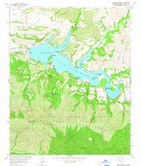 Download a high-resolution, GPS-compatible USGS topo map for Lake Cachuma, CA (1967 edition)