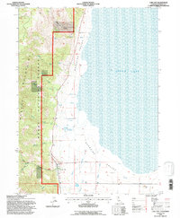 Download a high-resolution, GPS-compatible USGS topo map for Lake City, CA (1996 edition)