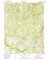 preview thumbnail of historical topo map of Nevada County, CA in 1949