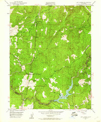 Download a high-resolution, GPS-compatible USGS topo map for Lake Combie, CA (1960 edition)
