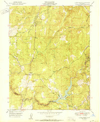 preview thumbnail of historical topo map of Nevada County, CA in 1950