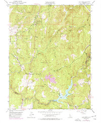 Download a high-resolution, GPS-compatible USGS topo map for Lake Combie, CA (1977 edition)