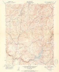 Download a high-resolution, GPS-compatible USGS topo map for Lake Combie, CA (1950 edition)