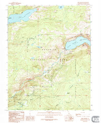 Download a high-resolution, GPS-compatible USGS topo map for Lake Eleanor, CA (1995 edition)