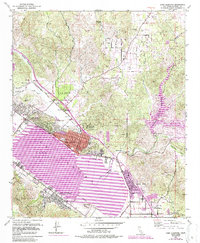 Download a high-resolution, GPS-compatible USGS topo map for Lake Elsinore, CA (1985 edition)