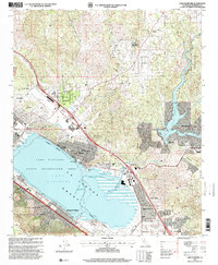 Download a high-resolution, GPS-compatible USGS topo map for Lake Elsinore, CA (2000 edition)