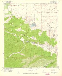 Download a high-resolution, GPS-compatible USGS topo map for Lake Hughes, CA (1959 edition)