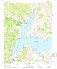 Download a high-resolution, GPS-compatible USGS topo map for Lake Isabella North, CA (1986 edition)