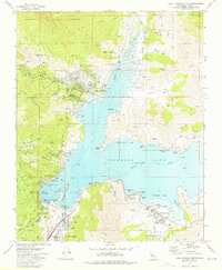 Download a high-resolution, GPS-compatible USGS topo map for Lake Isabella North, CA (1976 edition)