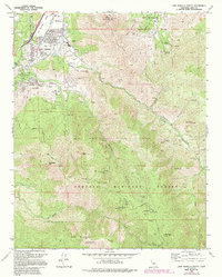 Download a high-resolution, GPS-compatible USGS topo map for Lake Isabella South, CA (1994 edition)