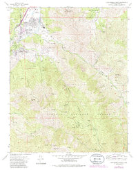 Download a high-resolution, GPS-compatible USGS topo map for Lake Isabella South, CA (1986 edition)
