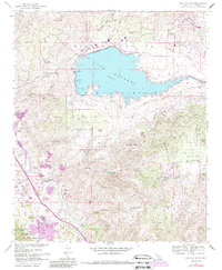 Download a high-resolution, GPS-compatible USGS topo map for Lake Mathews, CA (1988 edition)