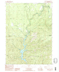 Download a high-resolution, GPS-compatible USGS topo map for Lake McCloud, CA (1986 edition)