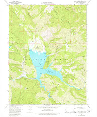Download a high-resolution, GPS-compatible USGS topo map for Lake Pillsbury, CA (1980 edition)