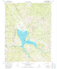 Download a high-resolution, GPS-compatible USGS topo map for Lake Pillsbury, CA (1986 edition)